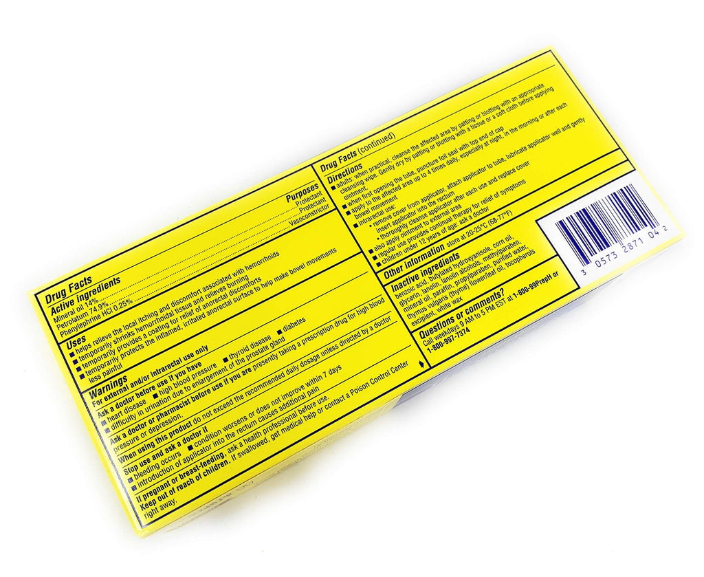 Preparation H Hemorrhoidal Ointment, 2-Ounce Tubes (Pack of 2)