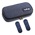 apollo walker Insulin Cooler Travel Case Diabetic Medication Cooler with 2 Ice Pack and Insulation Liner (Navy)