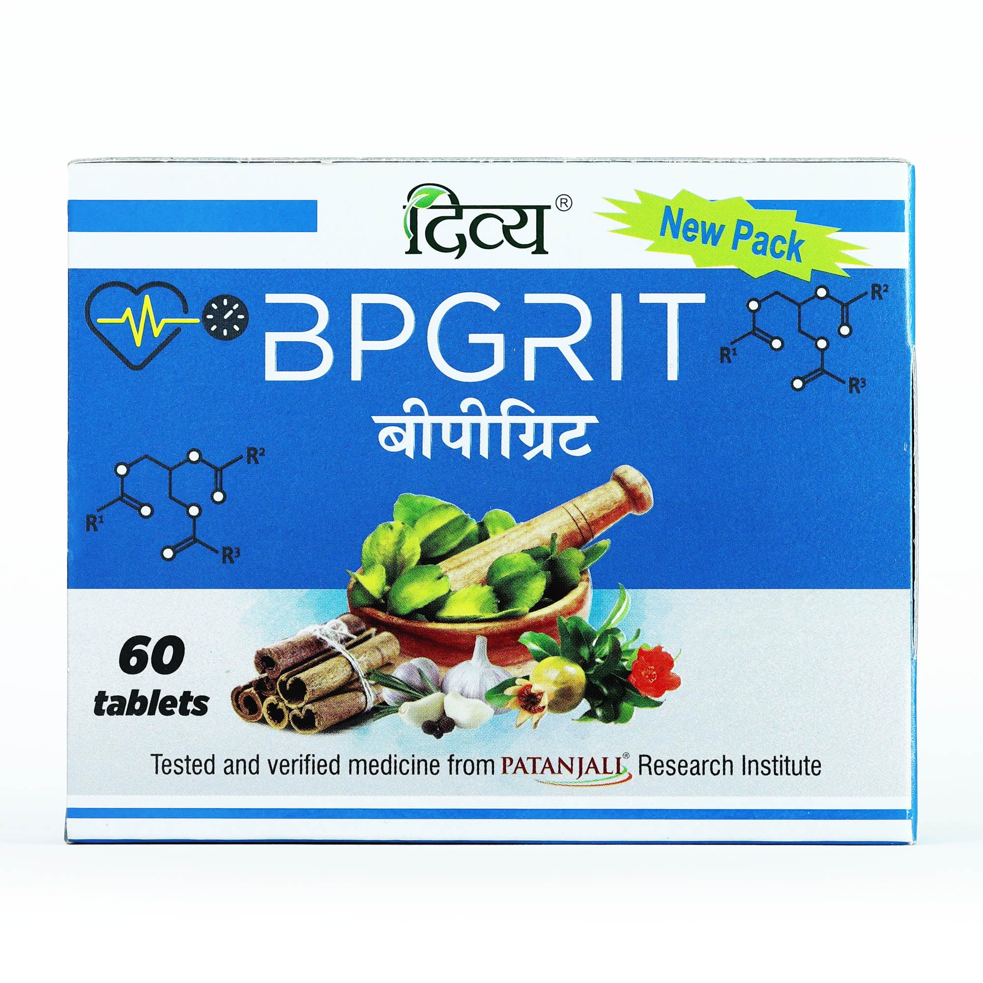 Patanjali Divya Bpgrit 60 N  T