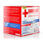 Band-Aid Brand Cushion Care Non-Stick Gauze Pads, Individually-Wrapped, Medium, 3 in x 3 in, 25 Count (Pack of 1)