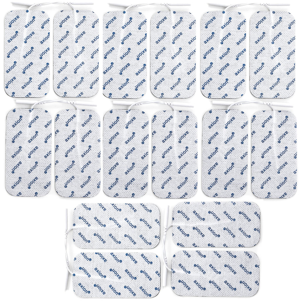 16 Large Electrode Pads 4x2 in  Universal Self-Adhesive Pads for TENS Devices & EMS Trainers  Excellent Adhesion and conductivit