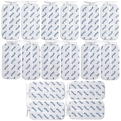 16 Large Electrode Pads 4x2 in  Universal Self-Adhesive Pads for TENS Devices & EMS Trainers  Excellent Adhesion and conductivit