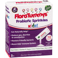 FloraTummys Probiotic Sprinkles Kids 10ct: Taste-Free, Easy-to-Use Probiotic Powder Packets, Non-Dairy, Gluten & Sugar-Free. Non