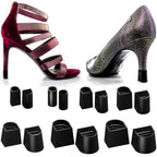 Heel Hunks Black H1 Heel Caps 10 mm | Heel Protectors Replacement Tip Caps for High Heel Shoes and Stiletto | Anti-Slip and for 