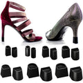 Heel Hunks Heel Cap Protectors for High Heel Shoes | 10 Sizes Black Pack | Protector Replacement Heel Savers for Stiletto and Pu