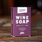 Swag Brewery Vintage Merlot WINE SOAP | Great Gift for Women, Birthdays, Wives, Men, and All Wine Lovers | All Natural + Made in