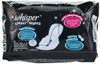 Whisper Maxi Nights 7 Pads -XL Wings Extra Heavyflow - 317mm
