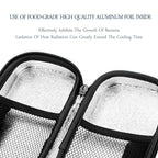 SHBC Insulin Cooler Travel Case for Diabetic Organize Medication Insulated Cooling Bag with 2 Ice Packs Green