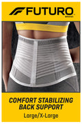 FUTURO Comfort Stabilizing Back Support, Ideal for Everyday Activities, Large/X-Large