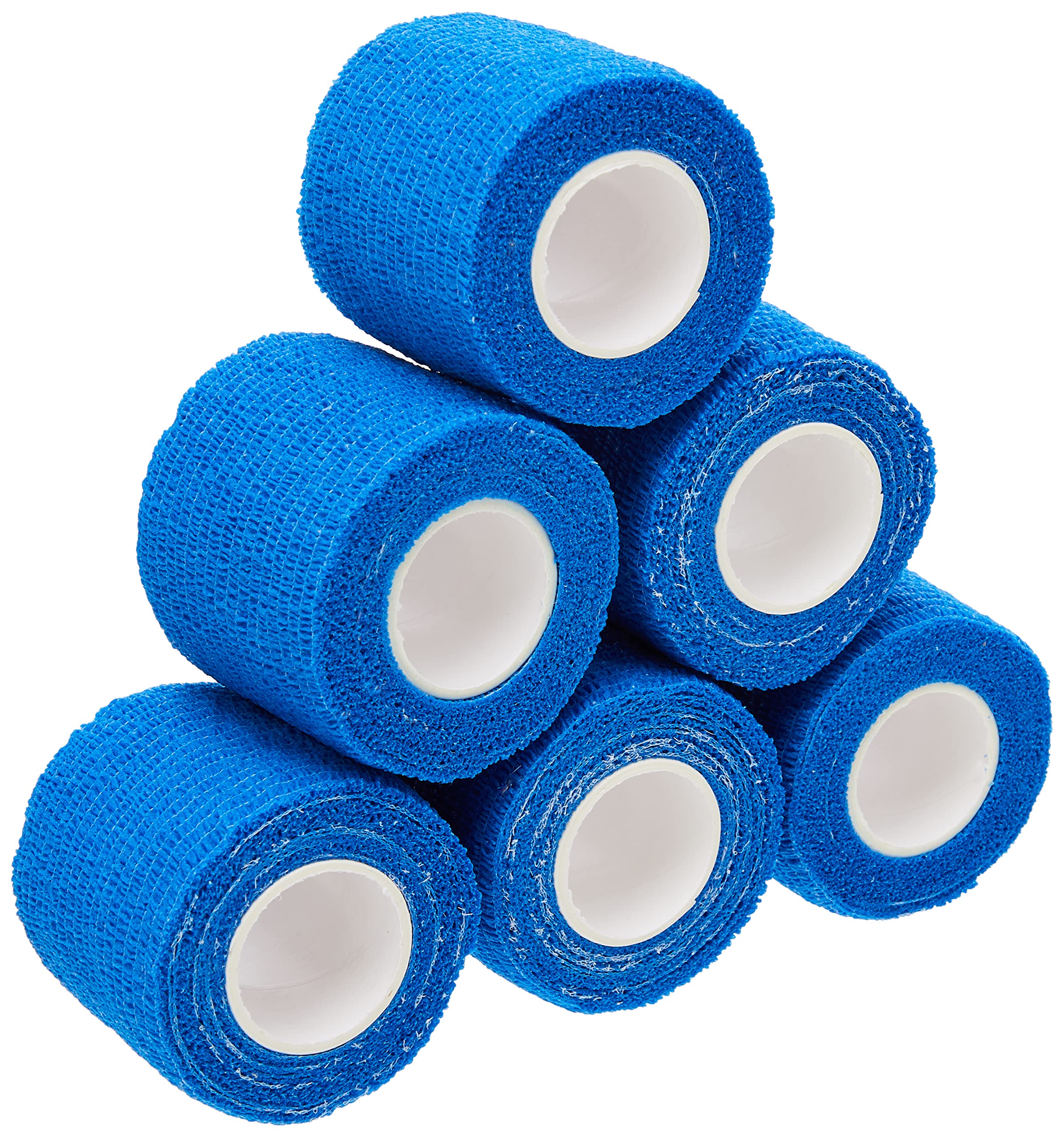 eFancy Cohesive Bandage, Blue 5cm x 4.5m Box of 6
