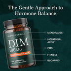 DIM Supplement 100 mg | Estrogen Balance for Women & Men | Diindolylmethane for Hormone Balance, Hormonal Acne, Menopause & Anti