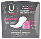 Kotex U Barely There Liners, Thin, 18 ct. (PACK OF 2) (2)