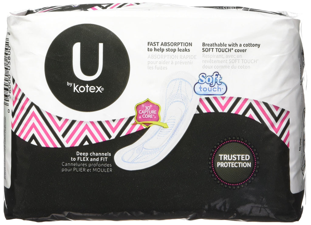 Kotex Ultra Thin Pads, 22 ct