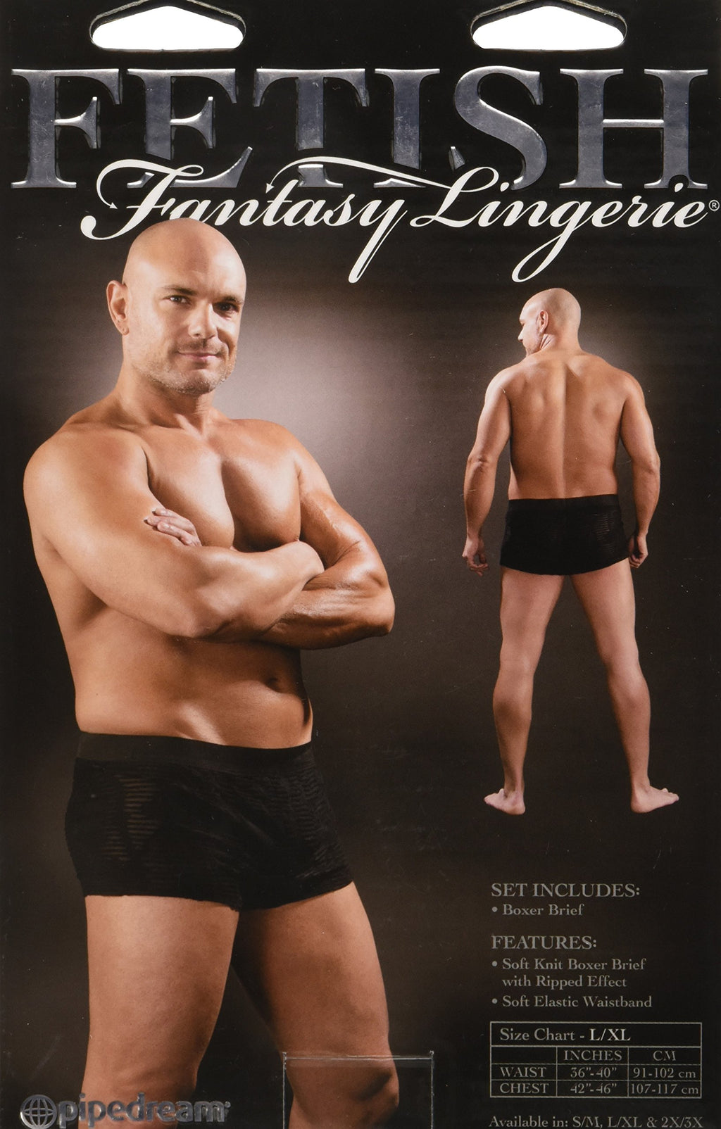 Fetish Fantasy See Thru Boxers L/xl, 5 Ounce