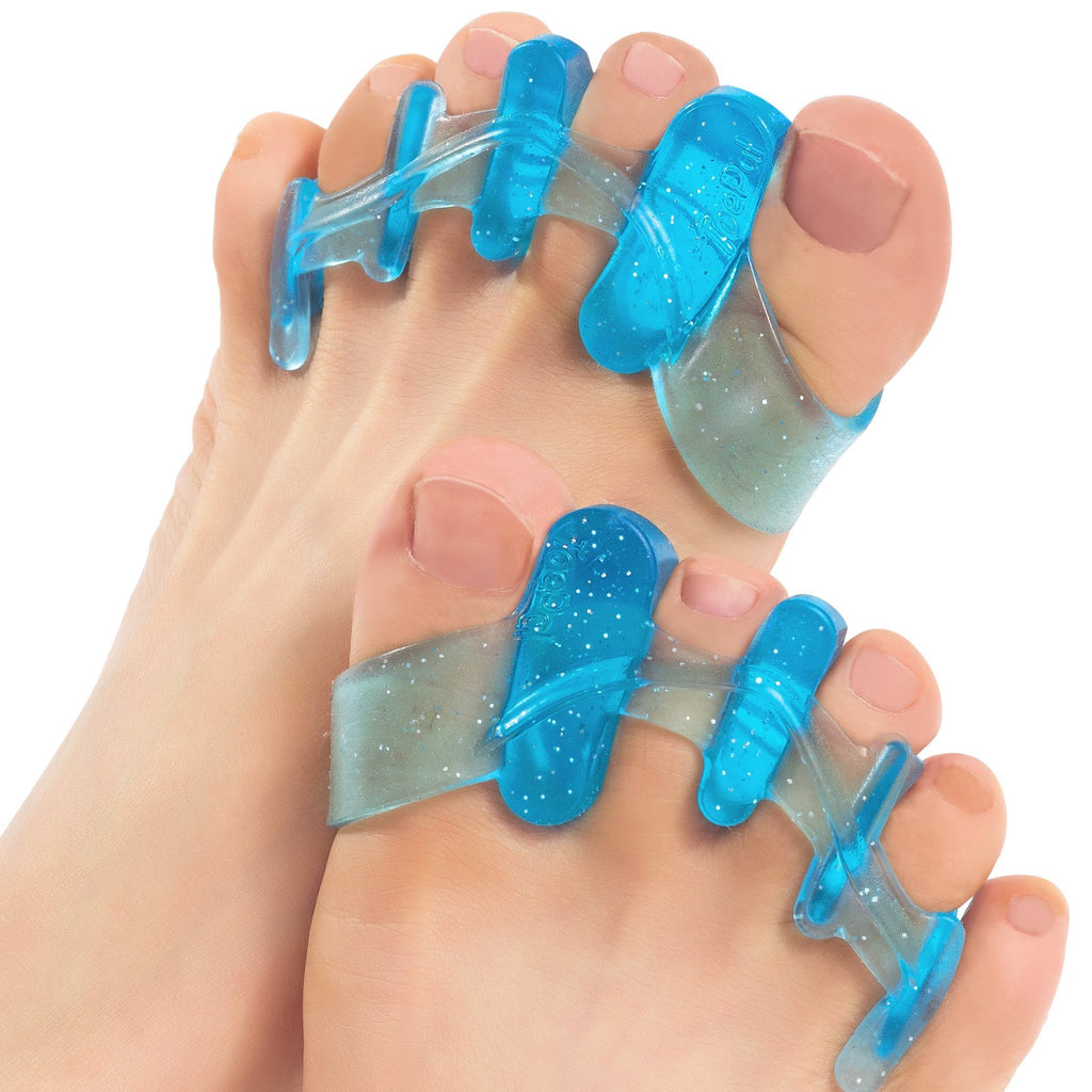 DR. JK- ToePal Gel Toe Separator, Narrow, 1 Pair, Toe Spacers, Toe Straightener, Hammer Toe Straightener, Toe Spreader, Mother's