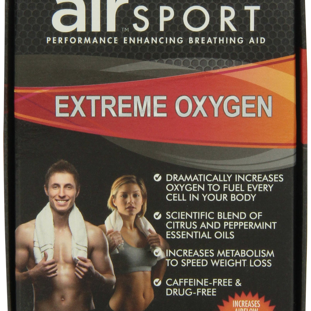 Air Sport Extreme Oxygen - Performance Enhancing Breathing Aid, 12 Count