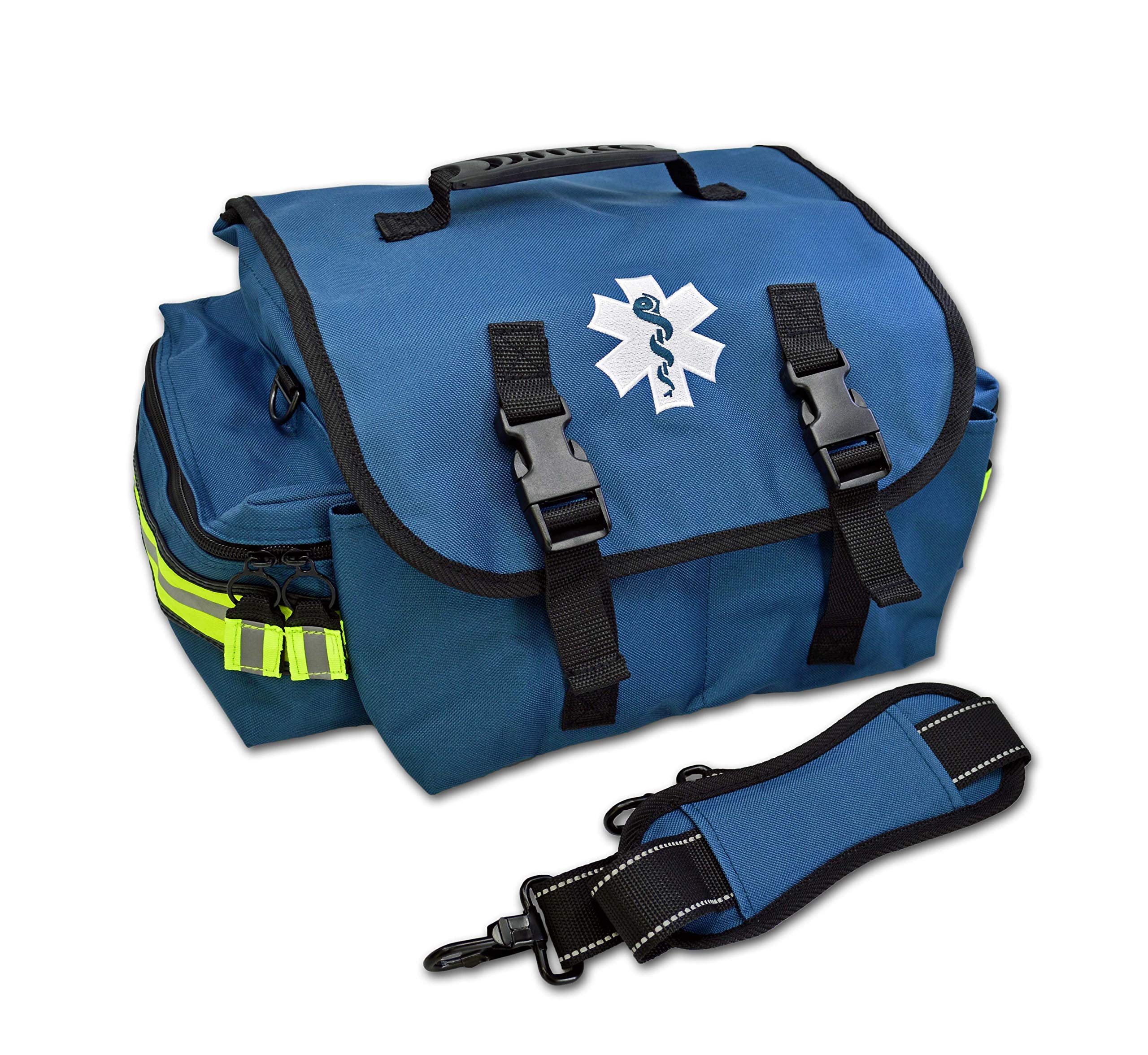 Lightning X Small Medic First Responder EMT Trauma Bag Stocked First Aid Fill Kit A Navy Blue