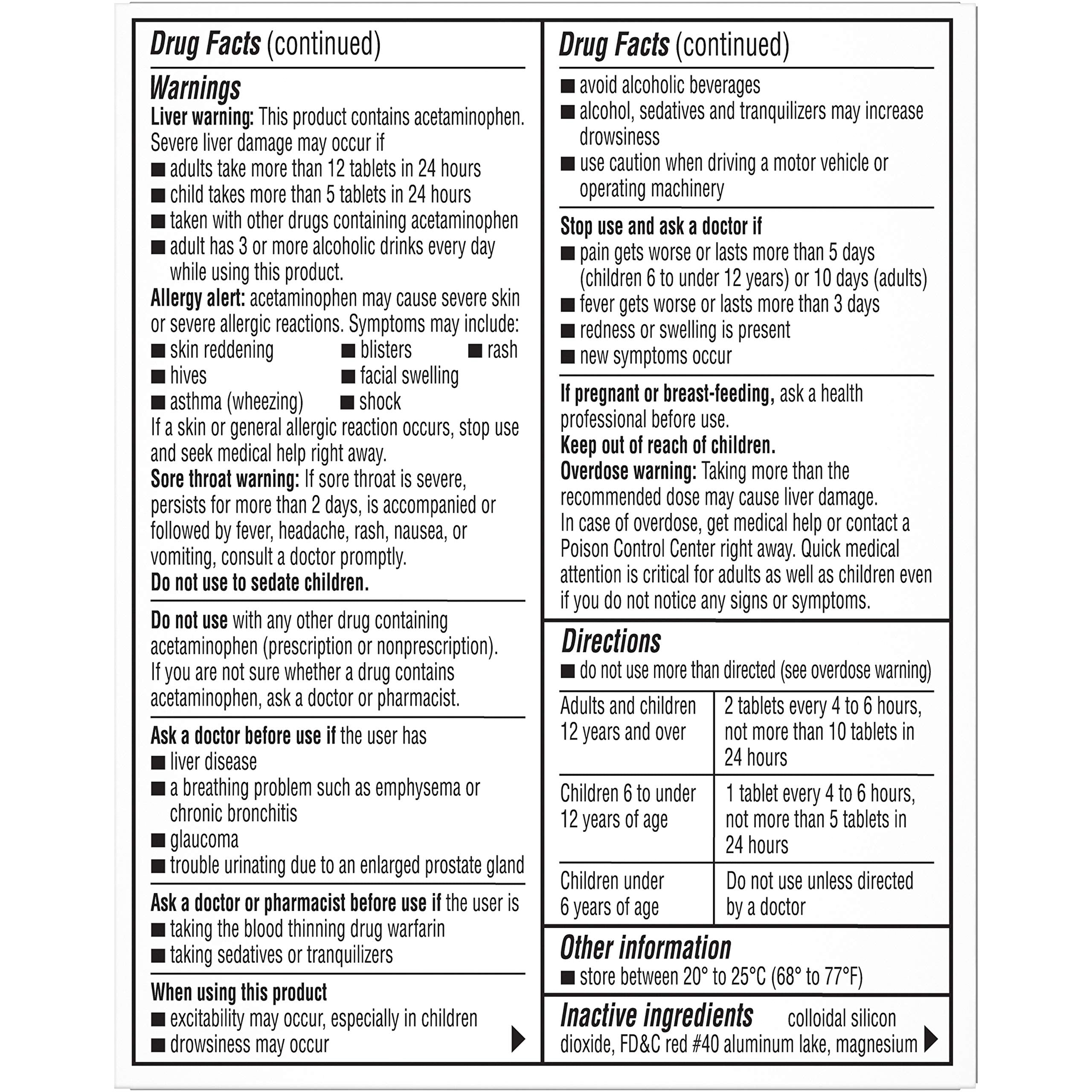 Coricidin HBP Cold and Flu, 10 Count