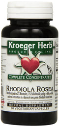 Kroeger Herb Rhodiola Rosea Vcaps, 90 Count