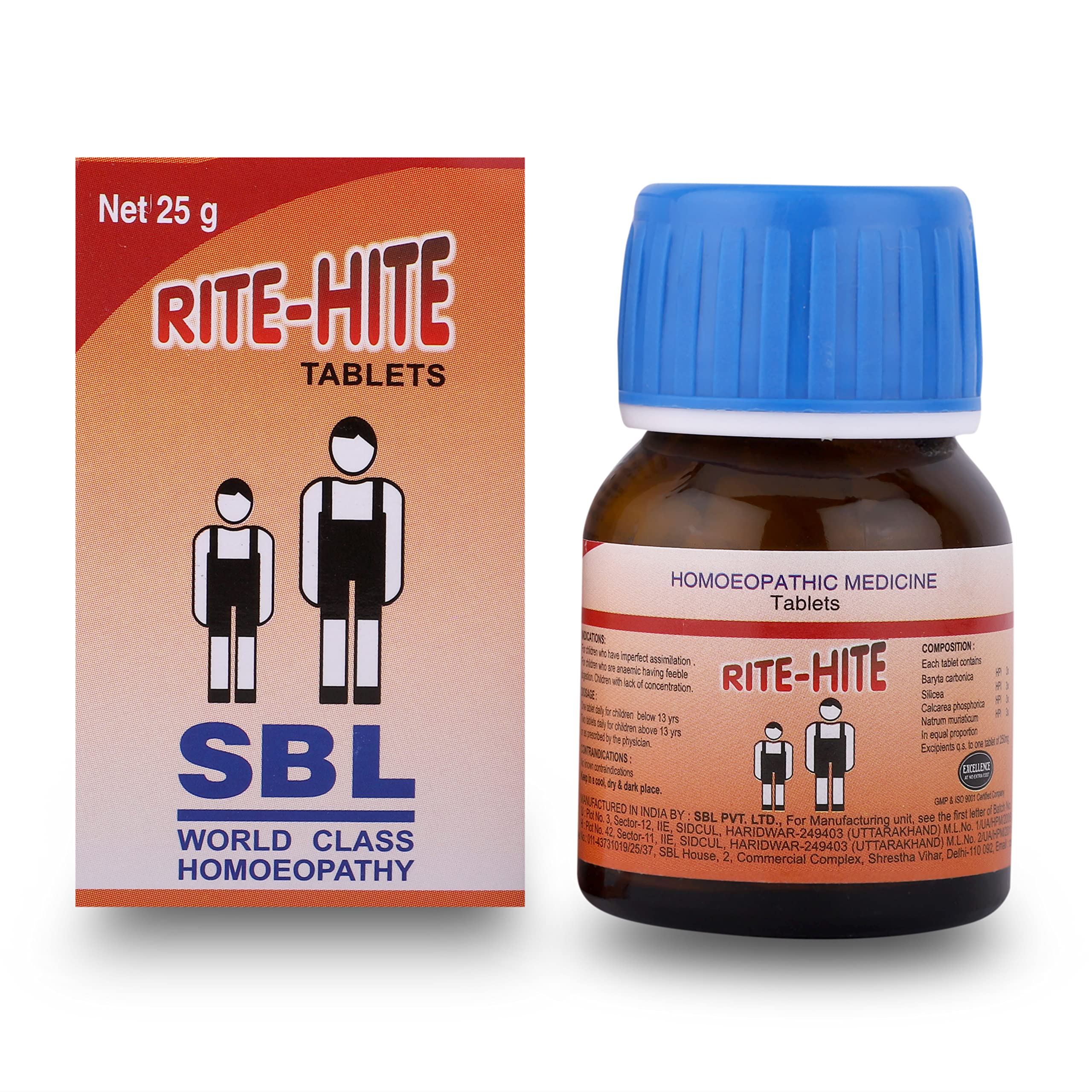 SblS Rite Hite  25 Gm |Pack Of 1|  Tablet