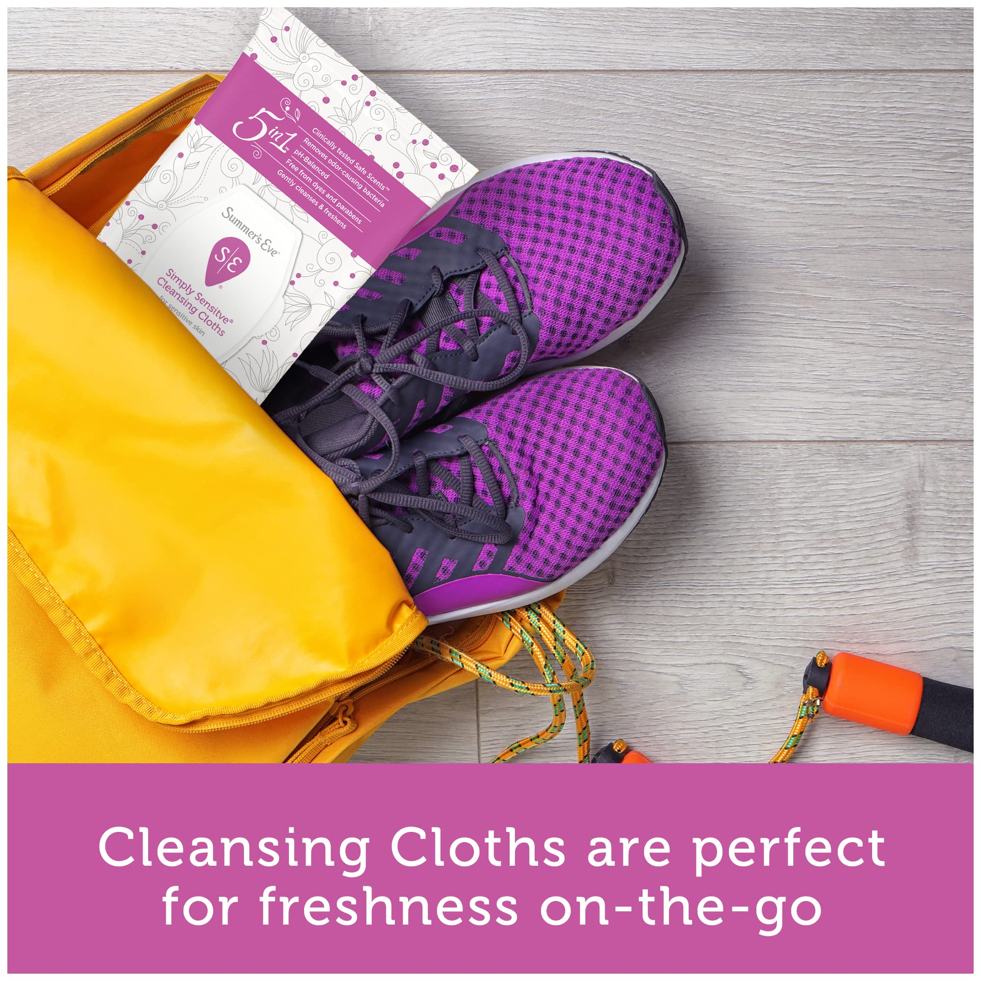 Summer's Eve Cleansing Cloths for Sensitive Skin - 32 ct - 2 pk