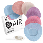 Not Just A Patch Air Dexcom G7 Adhesive Patches (20 Pack) - Strong and Light Stelo CGM & Dexcom G7 Over Patches with Ultra-Hold 