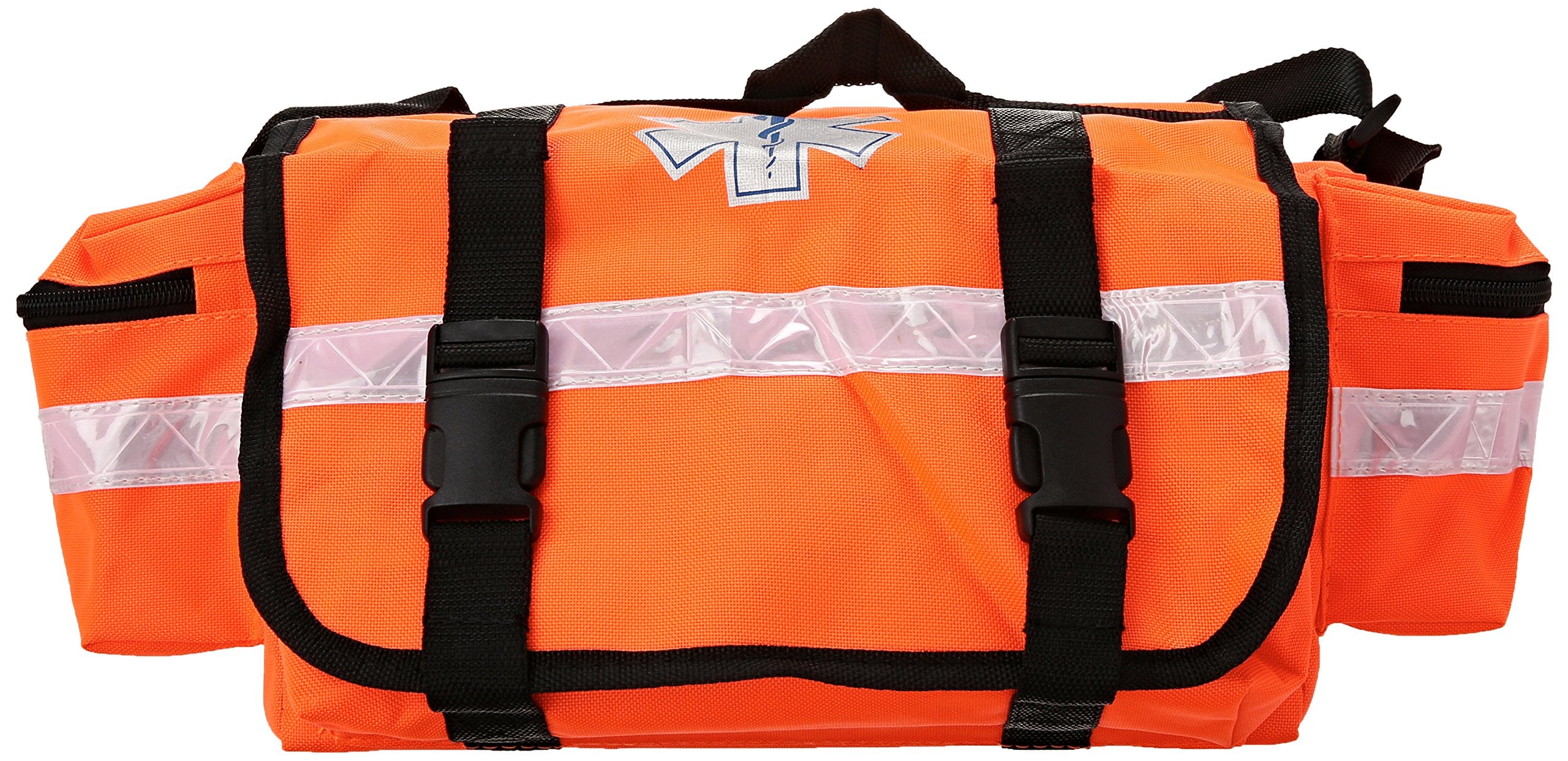 Dealmed First Responder Trauma Bag - Medium Medic First Responder Trauma Bag, Easy to Carry, Orange Medical Trauma Bag