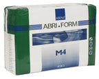 Abena Abri-Form Comfort Plastic-Backed Briefs, Level 4, (Medium To Large Sizes) Medium, 168 Count