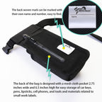 YOURUIMEI Professional Massage Therapist Holster with Adjustable Belt, Massage Bottle Bag, Massage Lotion Holster,Black(XJ-1KD)
