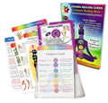 Deck of Chakra Healing Cards Helps Restore and Balance Your Energy with Meditations, Affirmations, Chakras Chart, Aromatherapy, 