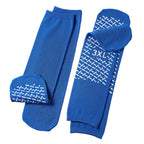 BARIATRIC SLIPPER SOCK NON SKID (3pk), 3X large, Blue, Blue, Size 3X large
