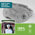 BARMY Weighted Sleep Mask for Women and Men (0.8lb/13oz) Weighted Eye Mask for Sleeping, Eye Cover Blocks Light Helps Relaxation