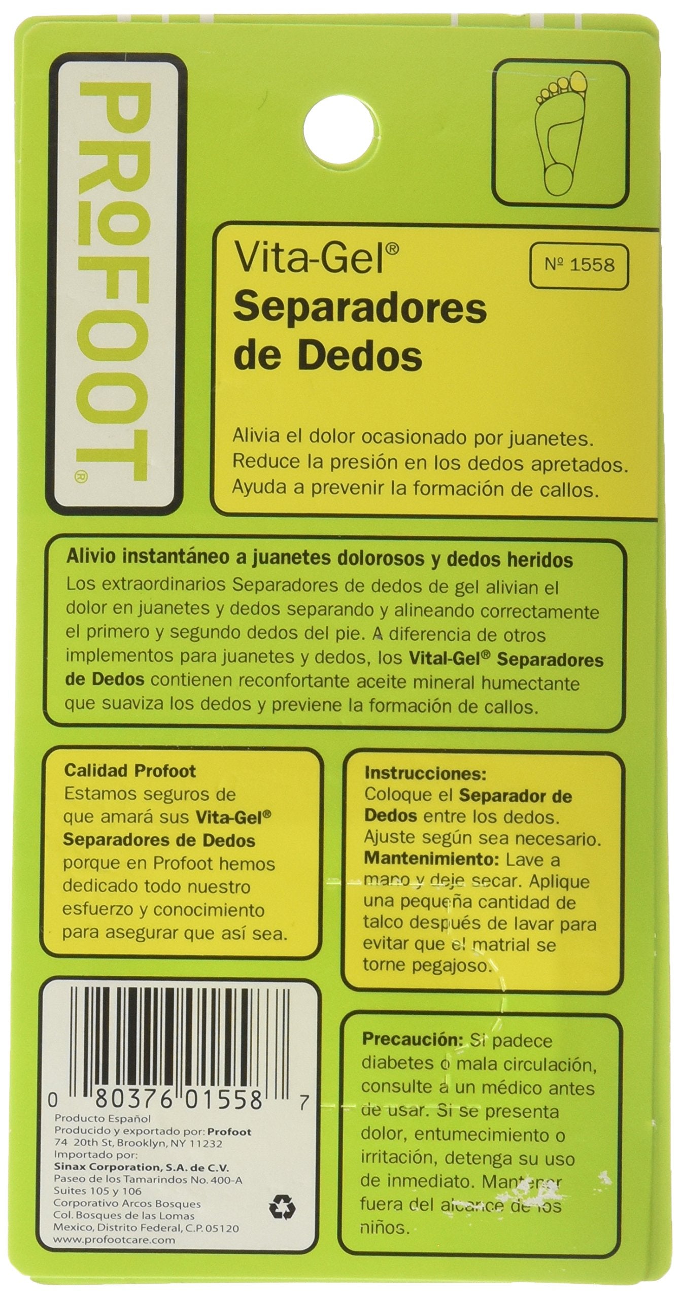 Profoot Vita-gel Toe Spacer