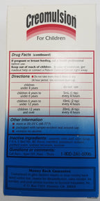 Creomulsion Childrens Cough SYrup