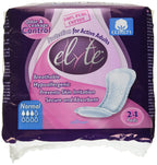 Elyte 100% Pure Cotton Bladder Control Pads-Sensitive Skin Safe, Normal, 24 Count