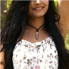 Sugandha Wellness Pyrite Healing Crystal Necklace - Abundance & Luck Magnet. Prosperity, Wealth & Protection. Jewelry Gift for Y