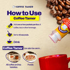 Coffee Tamer Coffee Acid Reducing Granules - Reduces Coffee Acids by up to 90% - All-Natural Minerals - Keto Friendy - Sugar Fre