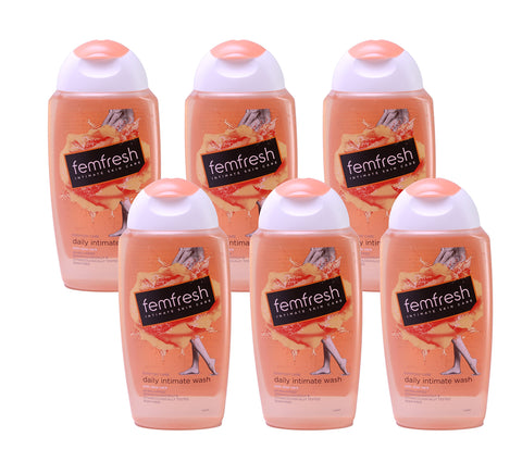 Femfresh Intimate Hygiene Daily Intimate Wash 250Ml (Pack of 6)