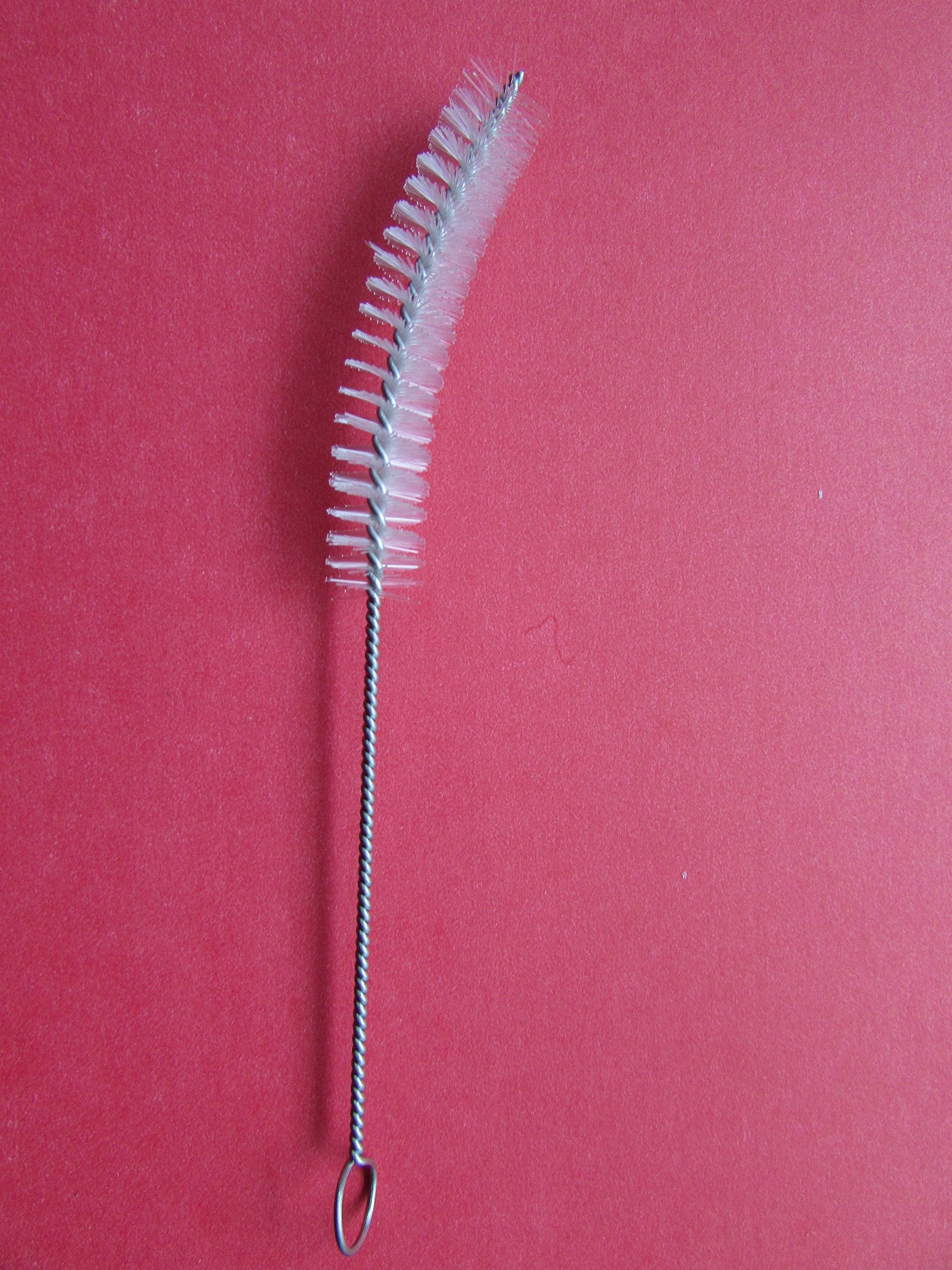 Tracheostomy Cleaning Brush, 1/2 Diam. 1-7/8 Nylon Bristle, 3/pack, 3-3/4 Long