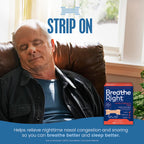 Breathe Right Nasal Strips, Extra Strength, Tan Nasal Strips, Help Stop Snoring, Drug-Free Snoring Solution & Instant Nasal Cong