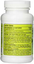 Swiss Kriss Herbal Laxative Tablets, 250 Count (Pack of 12)