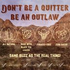 Outlaw Dip - Orange Creamsicle - Fat Cut - 6 Pack - Tobacco & Nicotine Free Chew