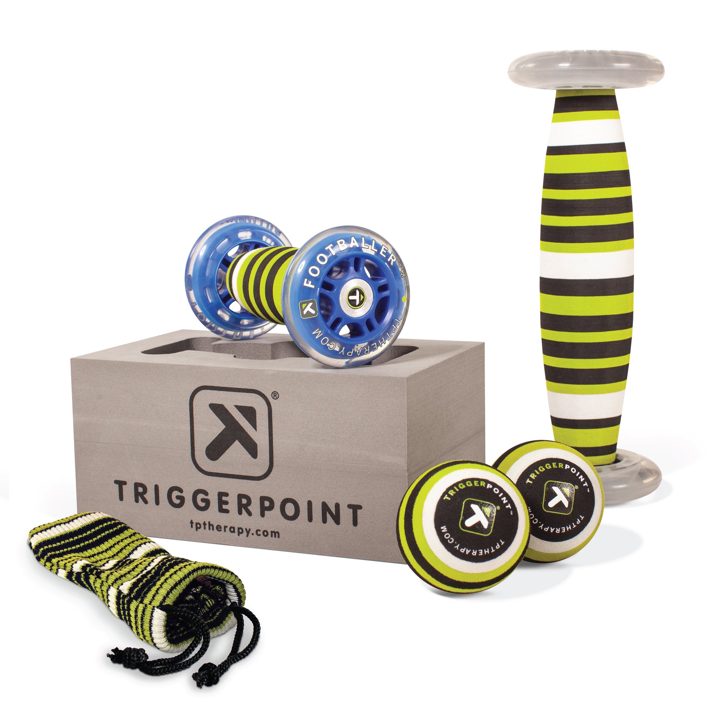 TRIGGERPOINT PERFORMANCE THERAPY Collection for Total Body Deep Tissue Self-Massage (6 Piece)
