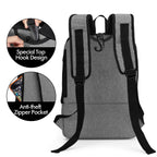 CURMIO Portable Oxygen Concentrators Backpack, Universal POC Travel Carrying Bag with Mesh Panels for Breathability, Compatible