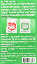 IBgard for Irritable Bowel Syndrome (IBS) Relief Bloating Gas 12 Capsules Small Box 90mg Ultra Purified Peppermint Oil Good for