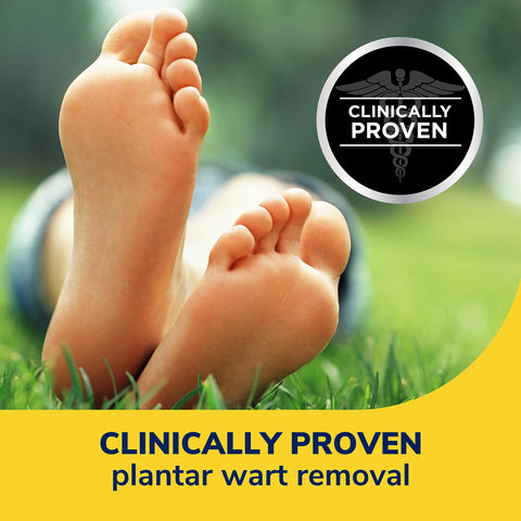 Dr. Scholl's Liquid Plantar WART Remover // 1/3 Fl Oz, Clinically Proven, Fast-Acting, Maximum Strength for Plantar Warts, 20 Tr