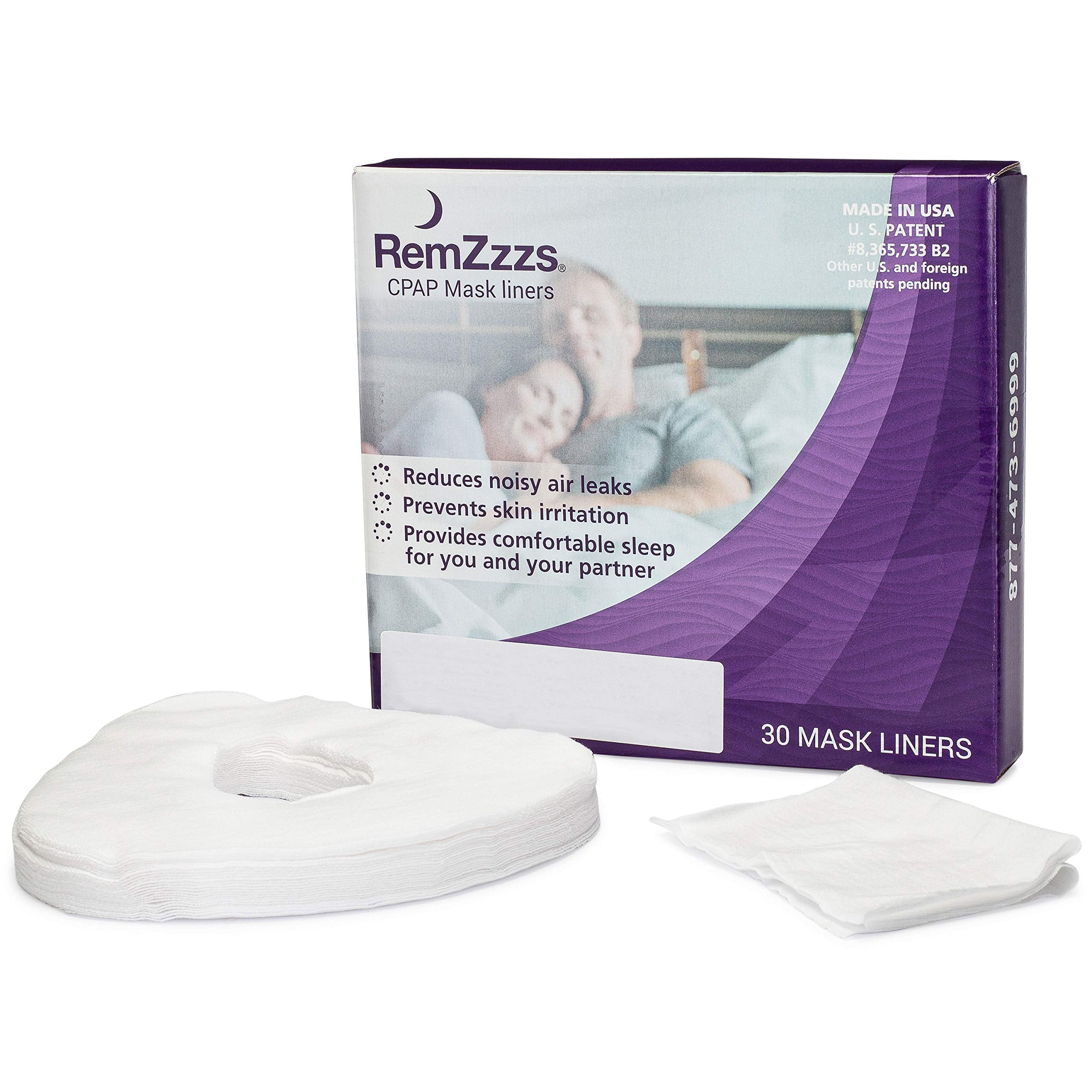 RemZzzs Full Face Cpap Mask Liners (K3-FL) - Reduce Noisy Air Leaks and Painful Blisters - Cpap Supplies and Accessories - Compa