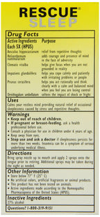 Bach Rescue Remedy Sleep - 20 ml, 2 Pack