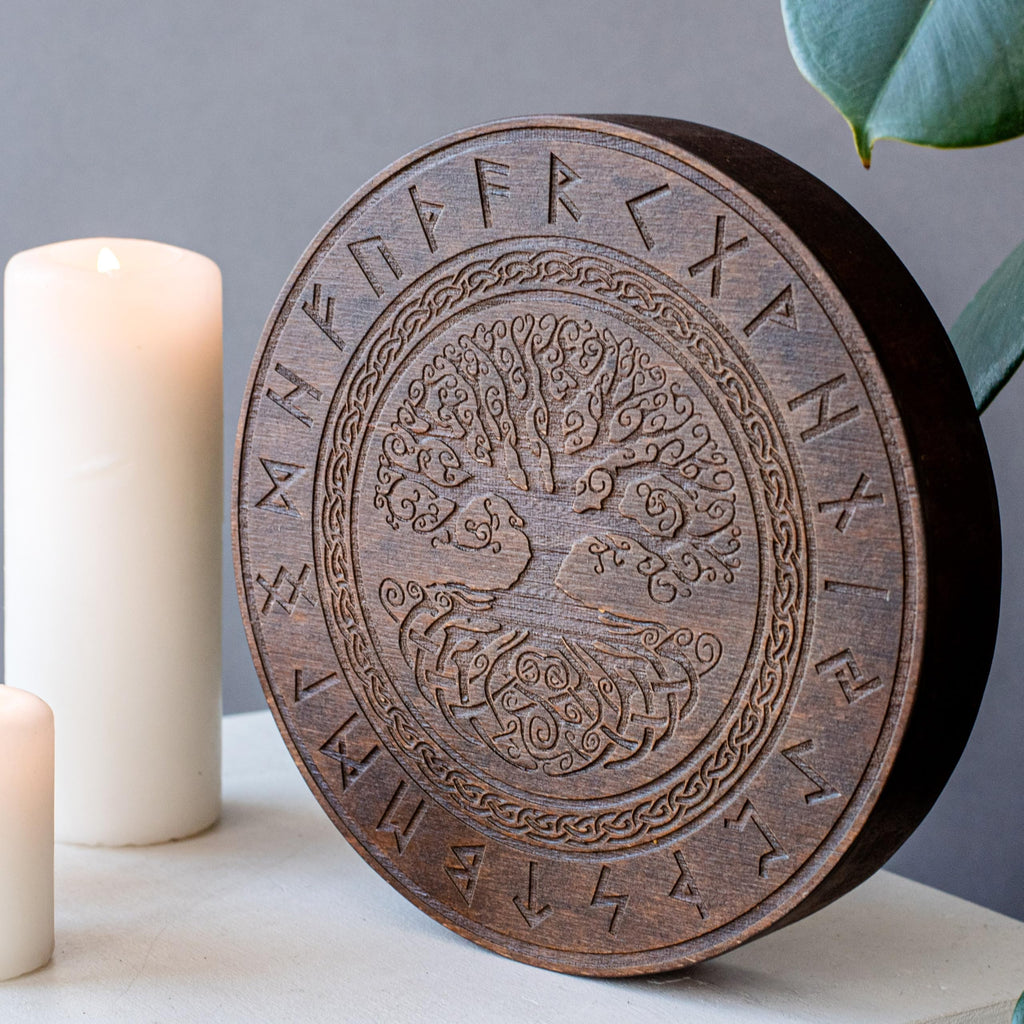 Rain Disk for relax and healing, soft sound of water, great sound therapy tool, wooden body, simple in use and producing a pleas