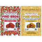 Pine Bros. Bundle-Two Flavors Softish Throat Drops, Natural Honey 30 Ct / Wild Cherry 30 Ct